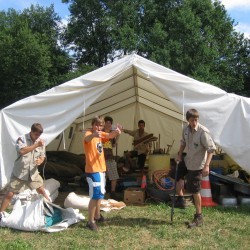 fotos kamp 2009-2010 jong-givers 050 - Scouts en Gidsen Zaventem 